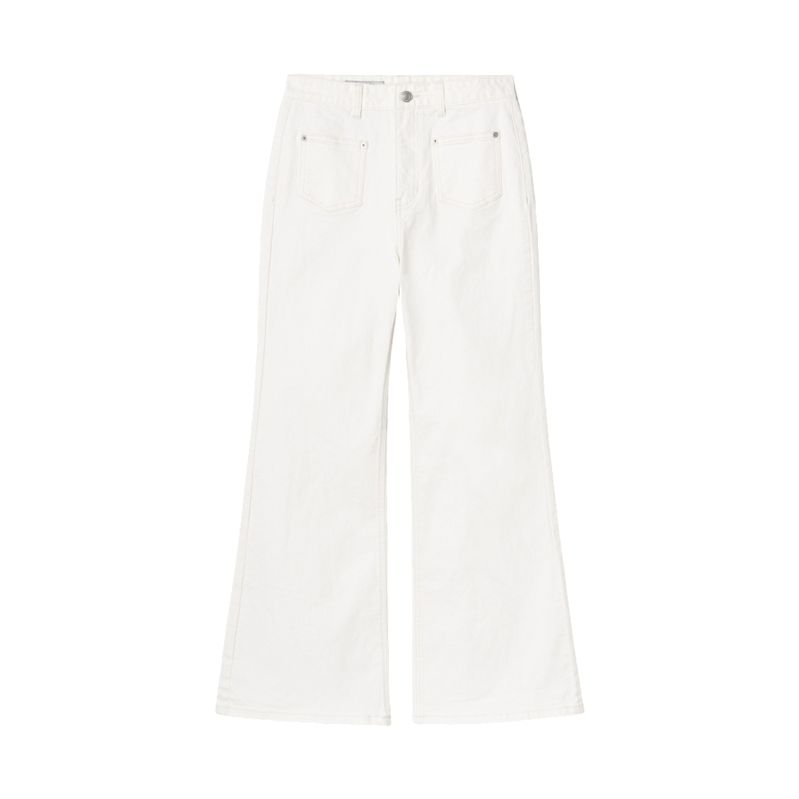 355221LP10 (W) 8seconds Out Pocket Bootcut Denim Pants Ivory