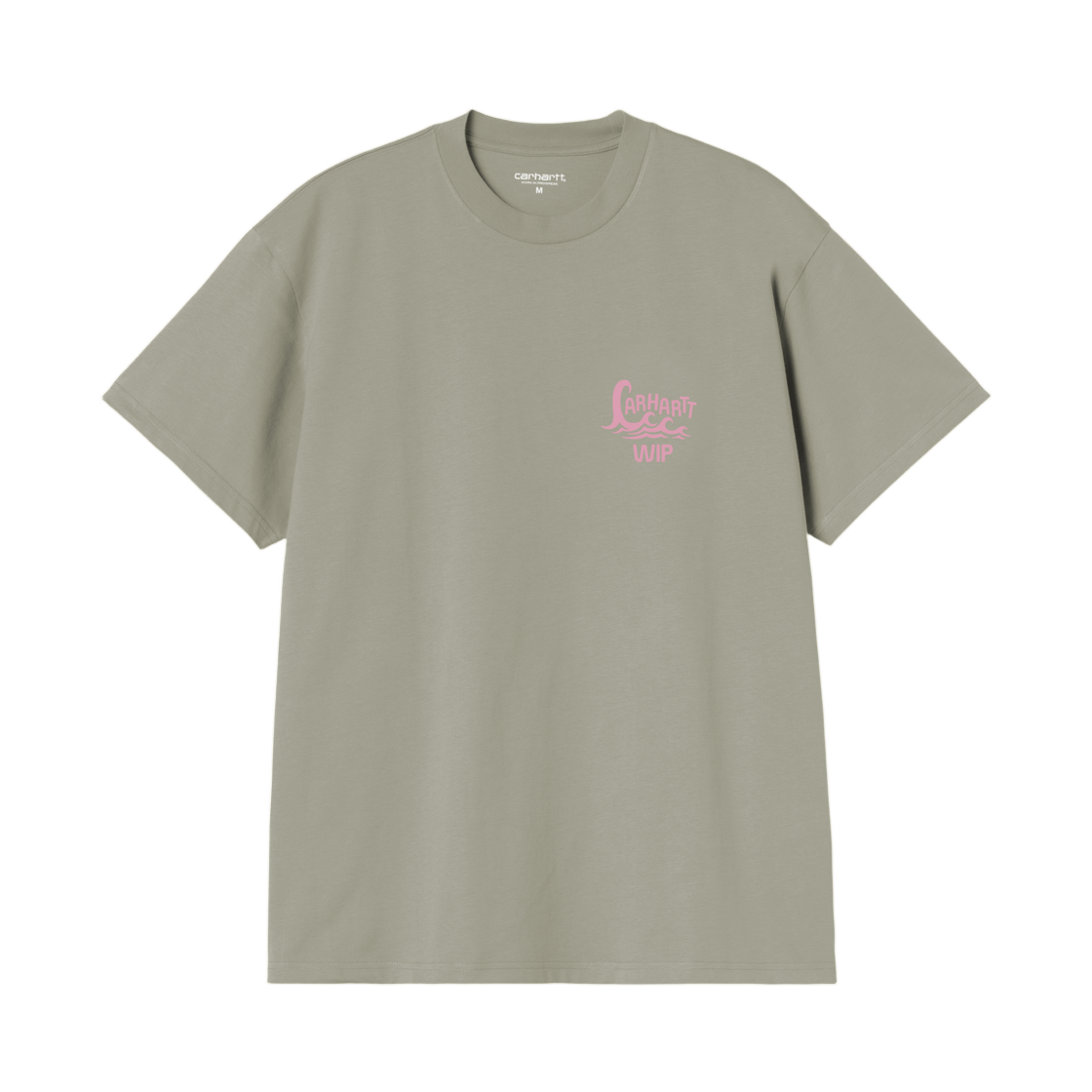 I036889-3RF-XX Carhartt WIP S/S Waves T-Shirt Shady Green