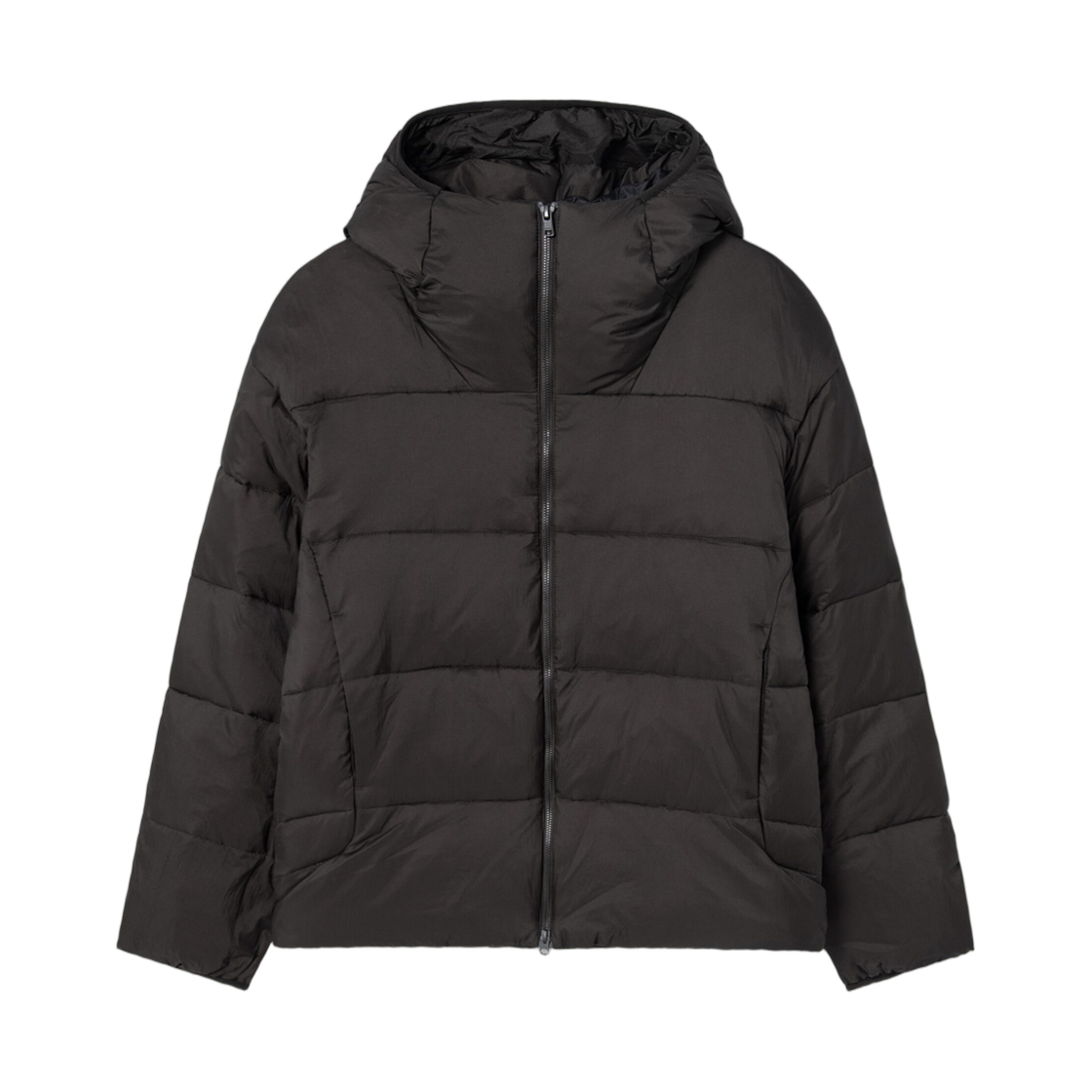 에잇세컨즈 컷 후드 패디드 점퍼 브라운(8seconds Cut Hoodie Padded Jumper Brown)