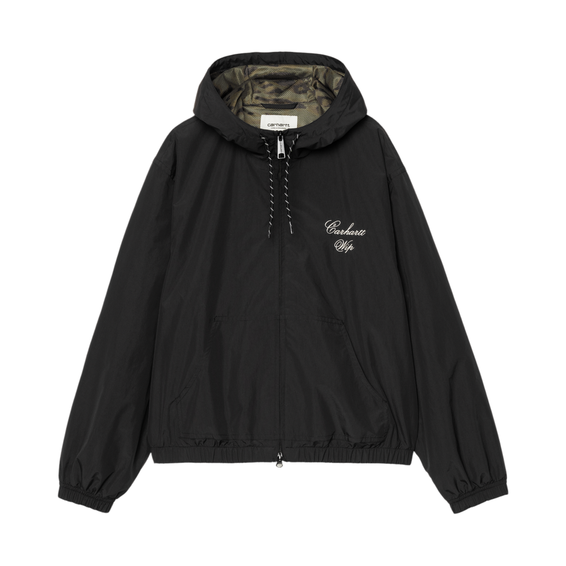 I036797-K02-XX (W) Carhartt WIP Travon Jacket Black Wax