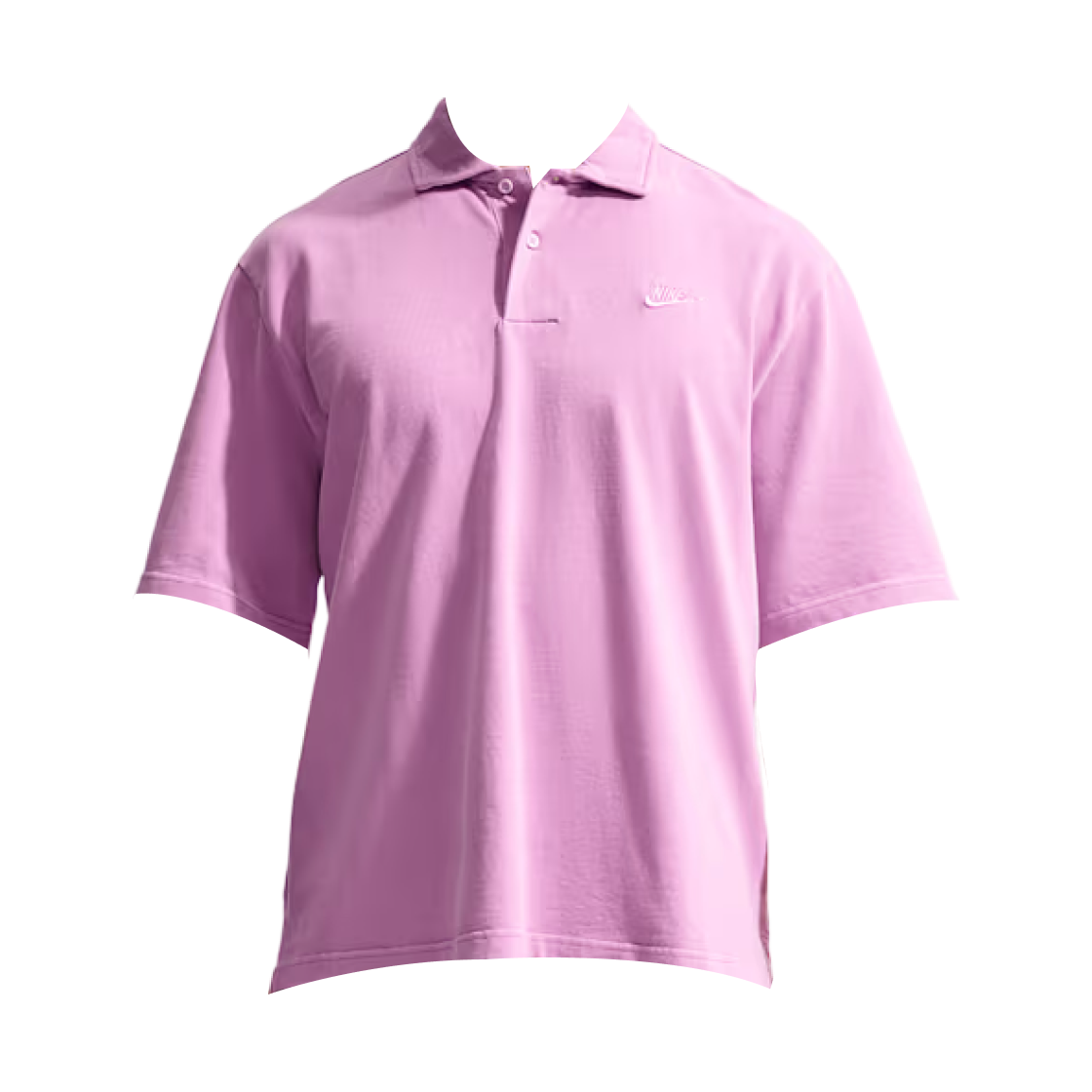IF0732-503 Nike NSW Club Jersey Polo Light Magenta - Asia