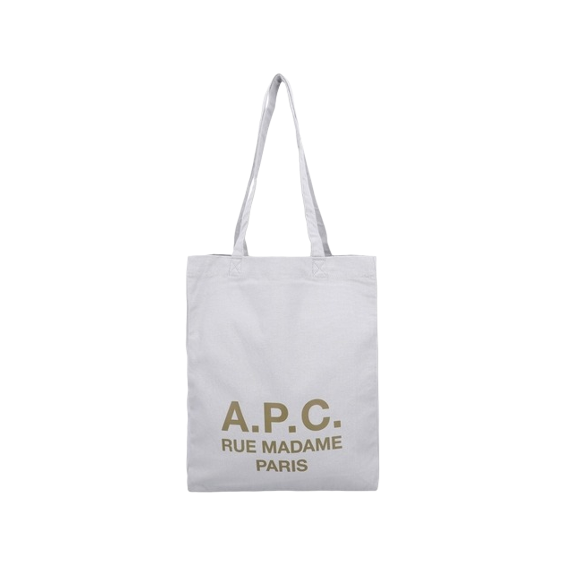 COHMN-M67064-LAB A.P.C. Lou Rue 2.0 Tote Bag Light Grey