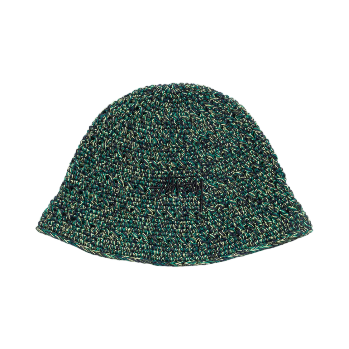 1321268 Stussy Hemp Stock Knit Bucket Hat Multi Green