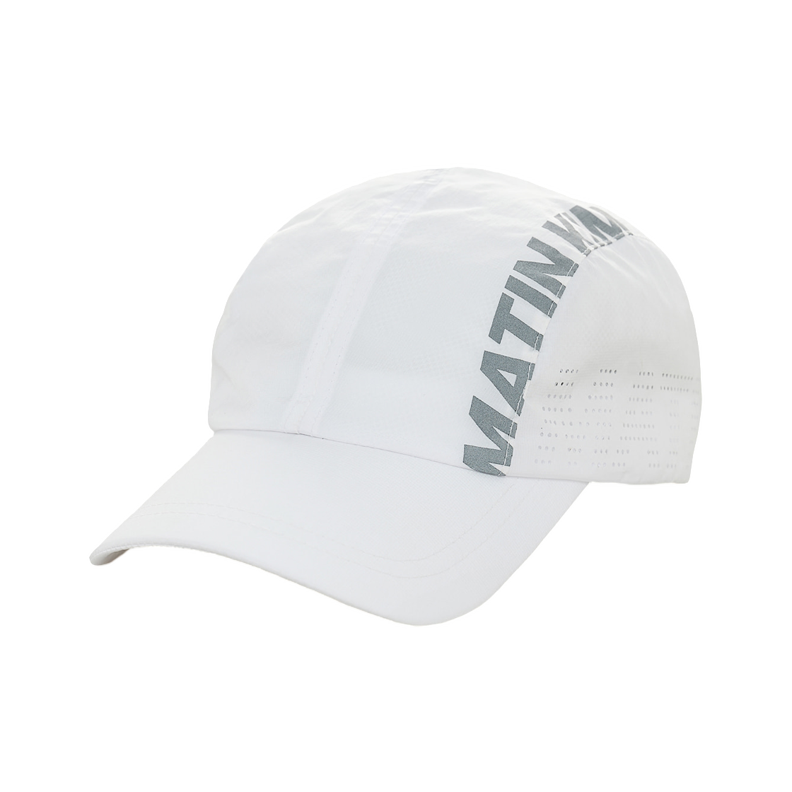 마뗑킴 메쉬 로고 스포티 캡 화이트(Matin Kim Mesh Logo Sporty Cap In White) - 2