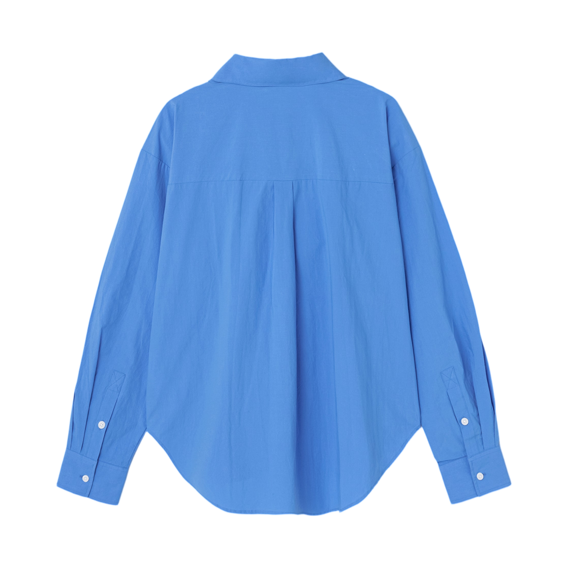 (W) 에잇세컨즈 오피스 솔리드 셔츠 블루((W) 8seconds Office Solid Shirt Blue) - 2