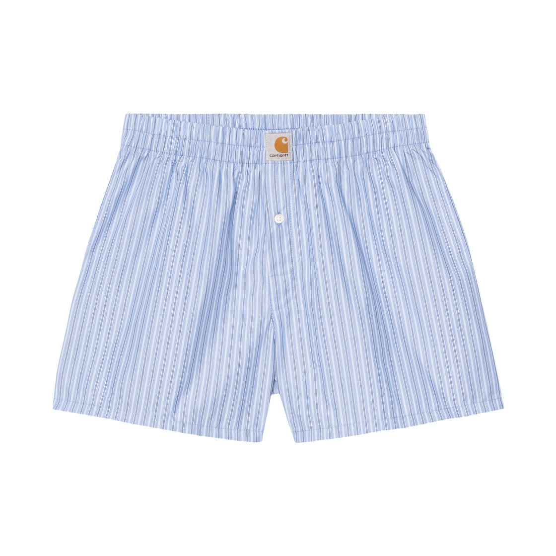 I037600-3T5-XX Carhartt WIP Cotton Boxer Keene Stripe Curacao