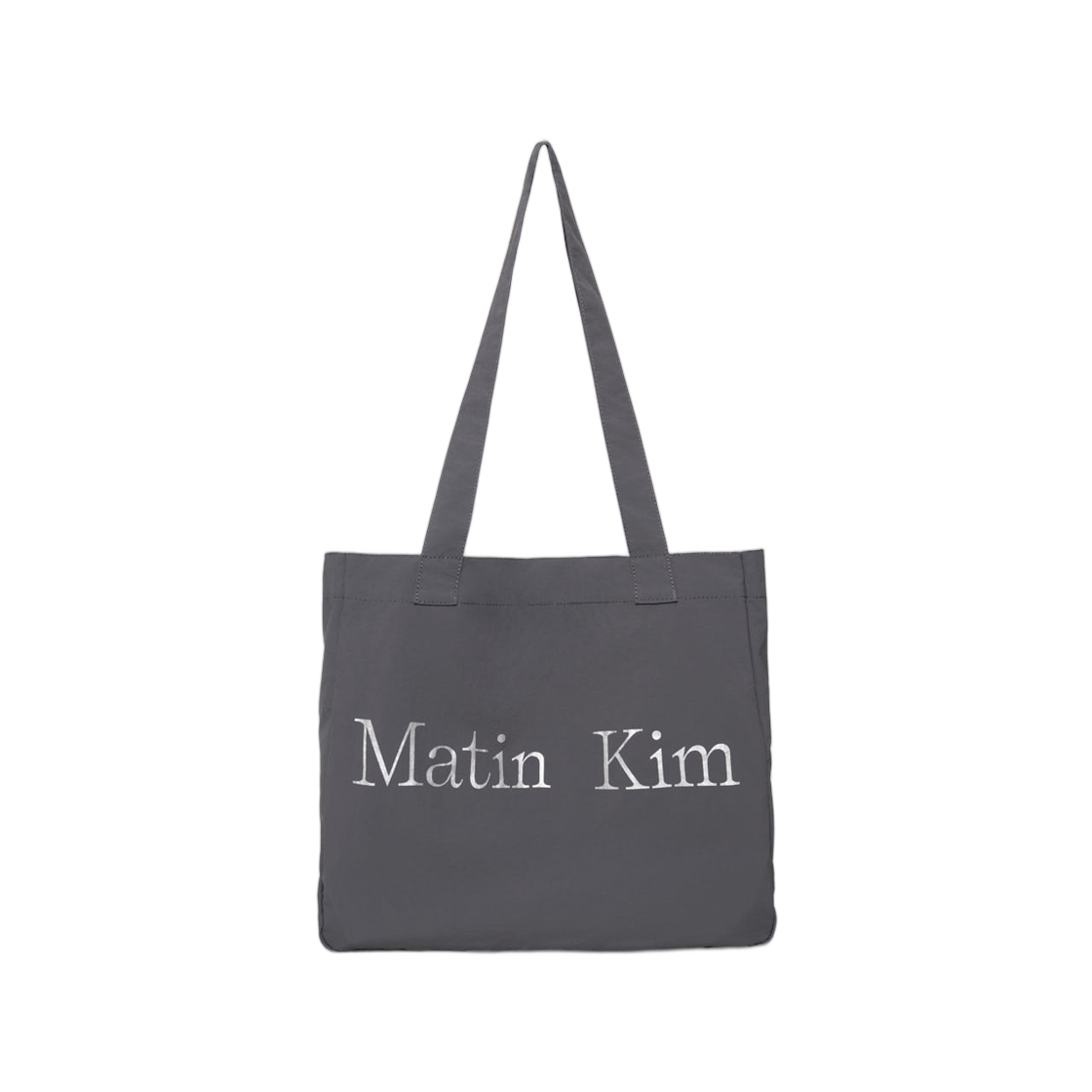 MK2634BG026MCH Matin Kim Matin Fabric Big Ecobag In Charcoal