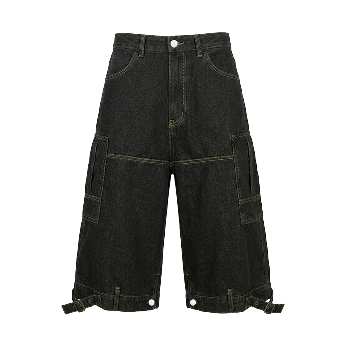 스팁 인버트*리버스 데님 버뮤다 팬츠(STEEPC Invert*Reverse Raw Denim Bermuda Pants)