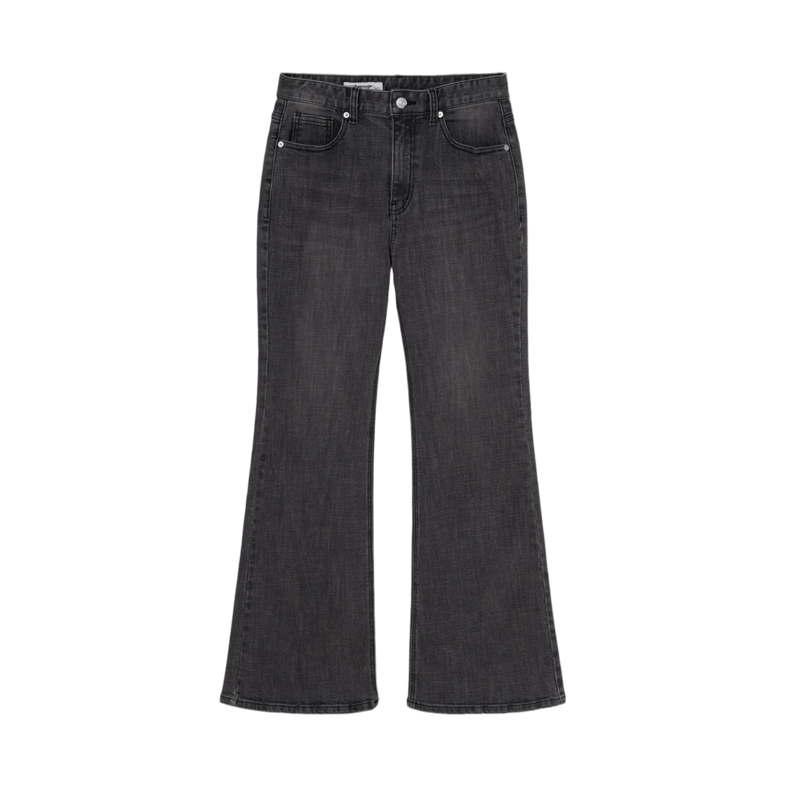 355121LPF4 (W) 8seconds Tint Washing Long Bootcut Denim Pants Ash