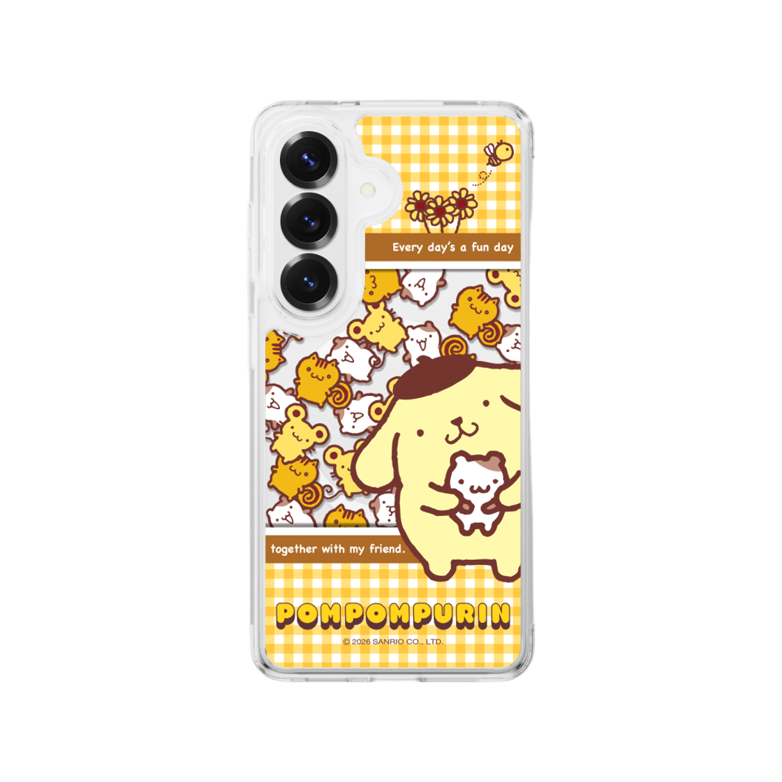 폼폼푸린 스낵키 클리어 마그넷 케이스 for Galaxy S26 Series(POMPOMPURIN Snacky Clear Magnet Case for Galaxy S26 Series) - 2