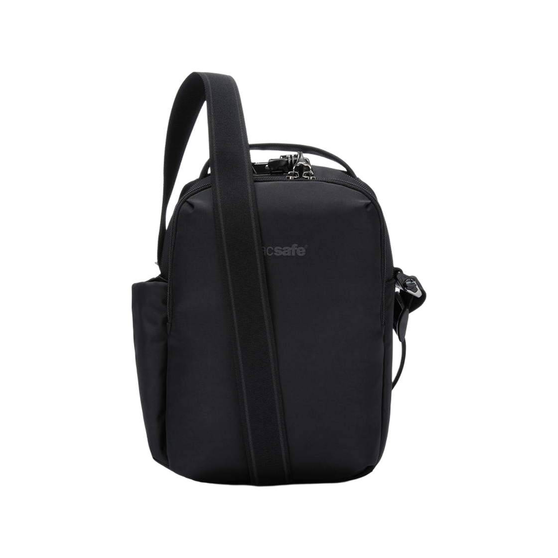 팩세이프 V 안티 테프트 투어 크로스바디백 제트 블랙(Pacsafe V Anti Theft Tour Crossbody Bag Jet Black)