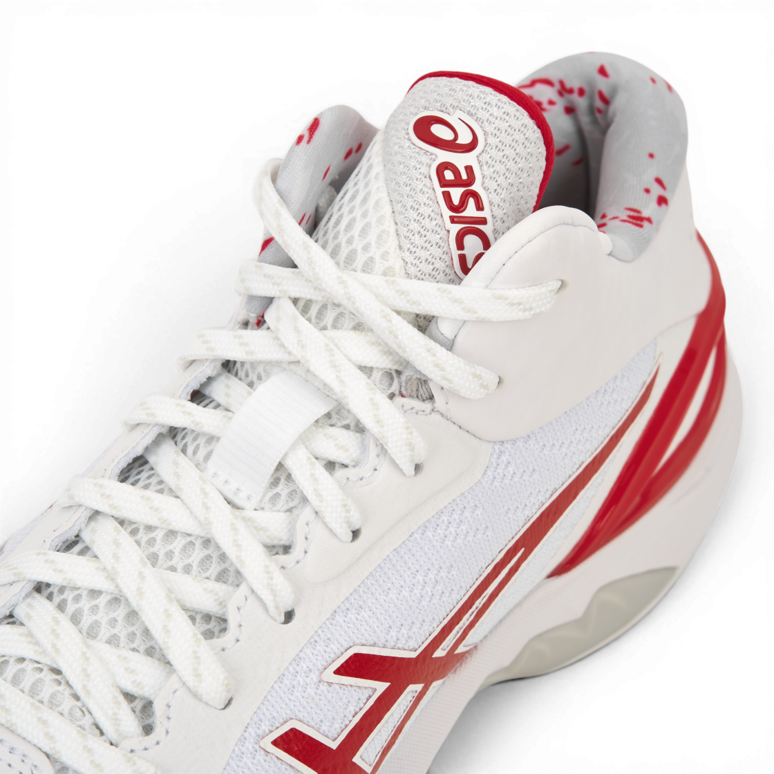 아식스 젤버스트 28 화이트 일렉트릭 레드(Asics Gelburst 28 White Electric Red) - 7