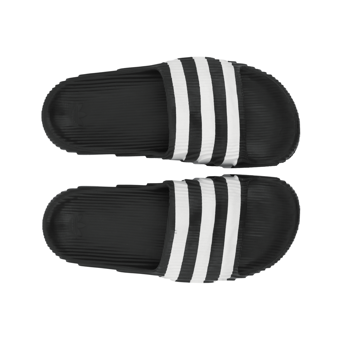 아디다스 아딜렛 22 코어 블랙 클라우드 화이트(Adidas Adilette 22 Core Black Cloud White) - 5