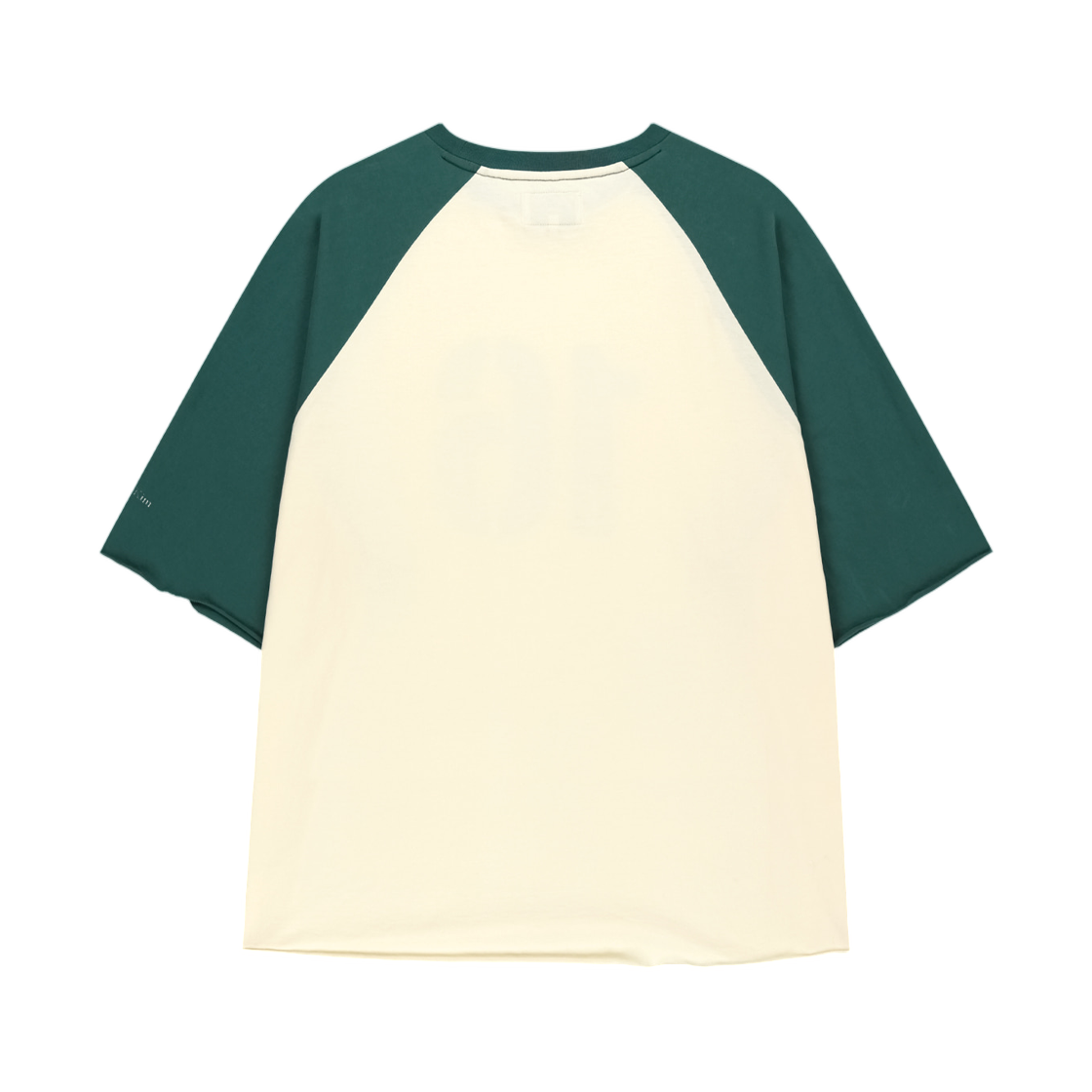마뗑킴 로우 엣지 래글런 탑 크림(Matin Kim Raw Edge Raglan Top In Cream) - 2