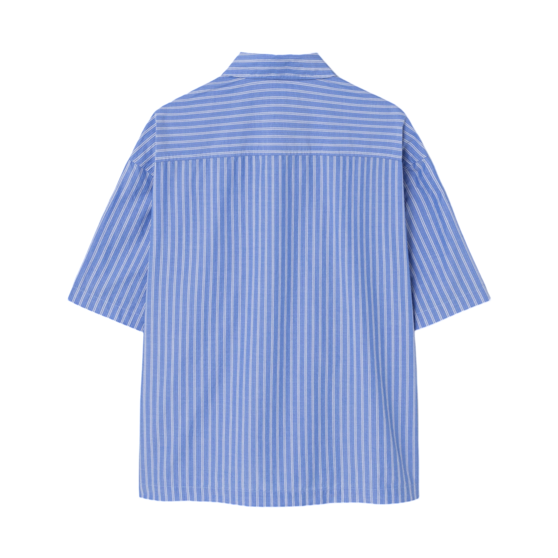 에잇세컨즈 멀티 스트라이프 숏슬리브 셔츠 블루(8seconds Multi Stripe Short Sleeve Shirt Blue) - 2
