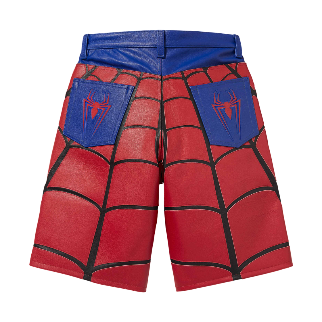 슈프림 x 밴슨 레더 스파이더맨 쇼츠 레드 - 26SS(Supreme x Vanson Leathers Spider-Man Short Red - 26SS) - 2
