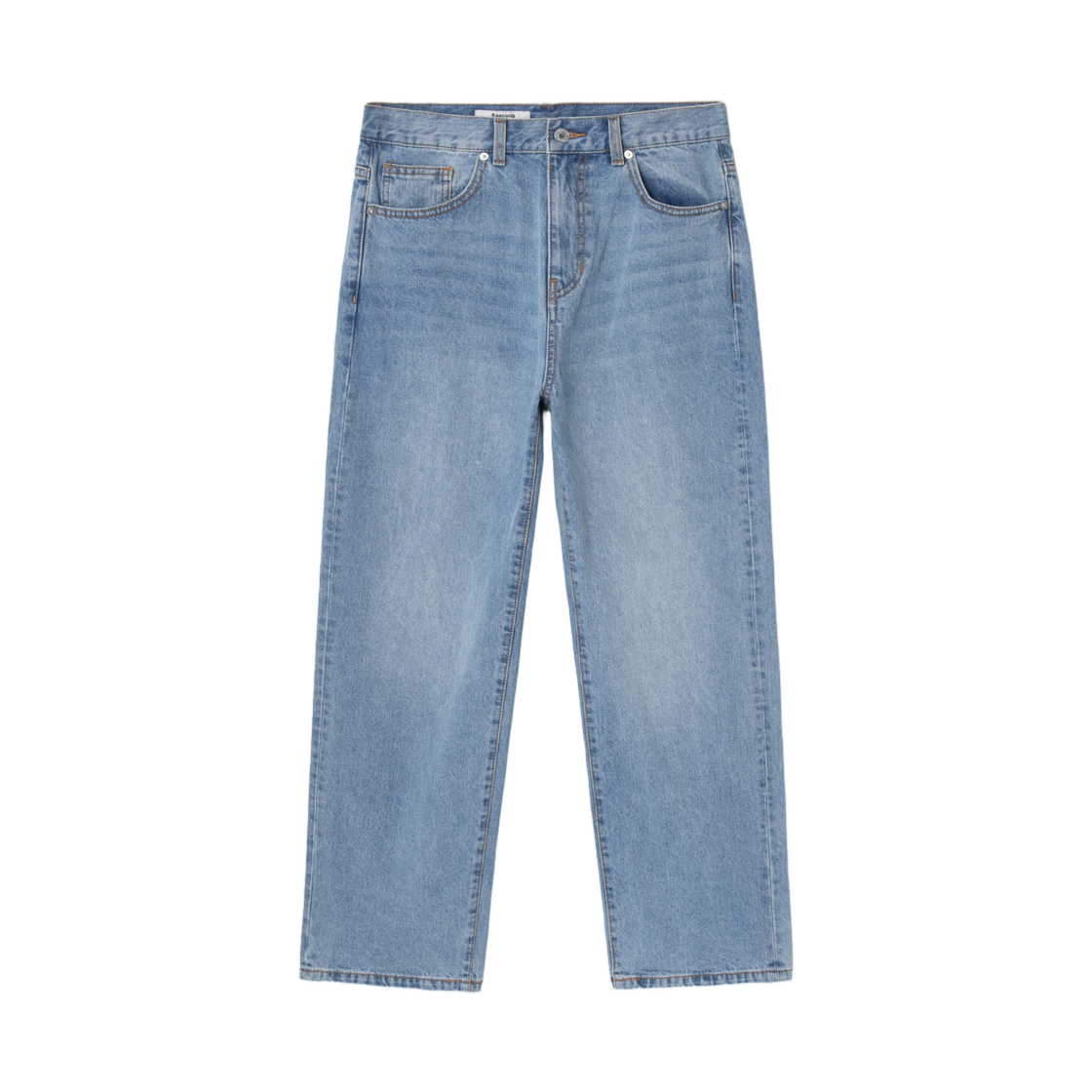 425121LPCQ 8seconds Essentials Semi Wide Fit Denim Pants Sky Blue
