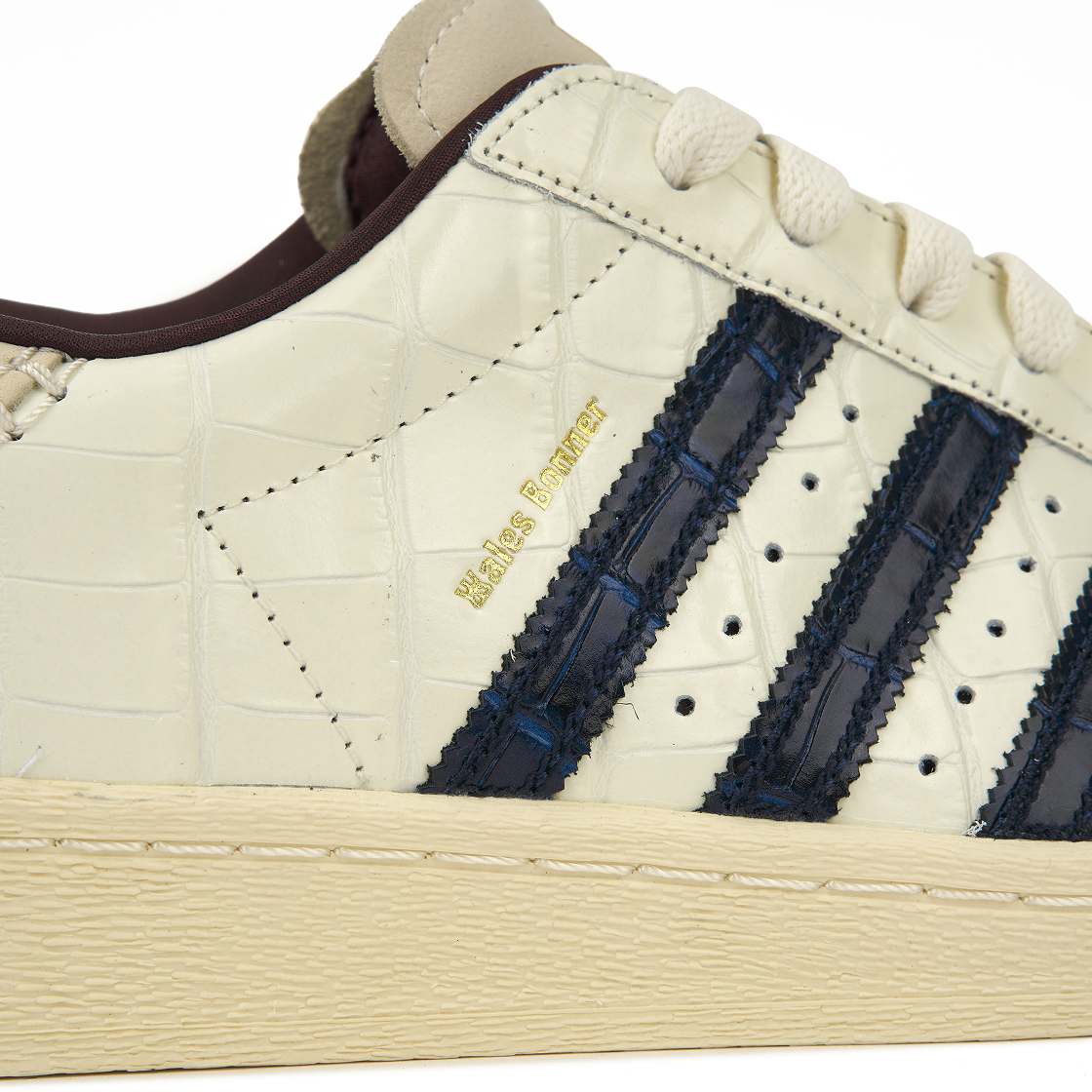 아디다스 x 웨일스 보너 슈퍼스타 원더 화이트 컬리지에이트 네이비(Adidas x Wales Bonner Superstar Wonder White Collegiate Navy) - 8