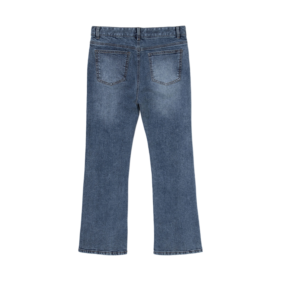 (W) 에잇세컨즈 미드렝스 부츠컷 데님 팬츠 스카이 블루((W) 8seconds Mid-length Bootcut Denim Pants Sky Blue) - 2