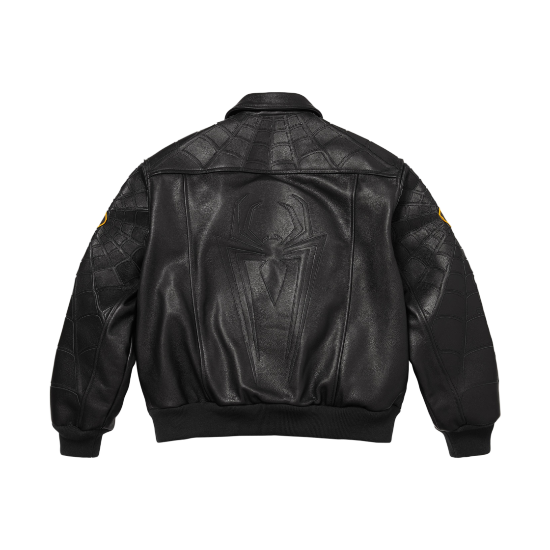 슈프림 x 밴슨 레더 스파이더맨 자켓 블랙 - 26SS(Supreme x Vanson Leathers Spider-Man Jacket Black - 26SS) - 2
