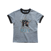 MAINBOOTH X KISS Woman Star T-shirt Sky Blue