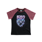 MAINBOOTH X KISS Woman Heart T-shirt Dust Pink