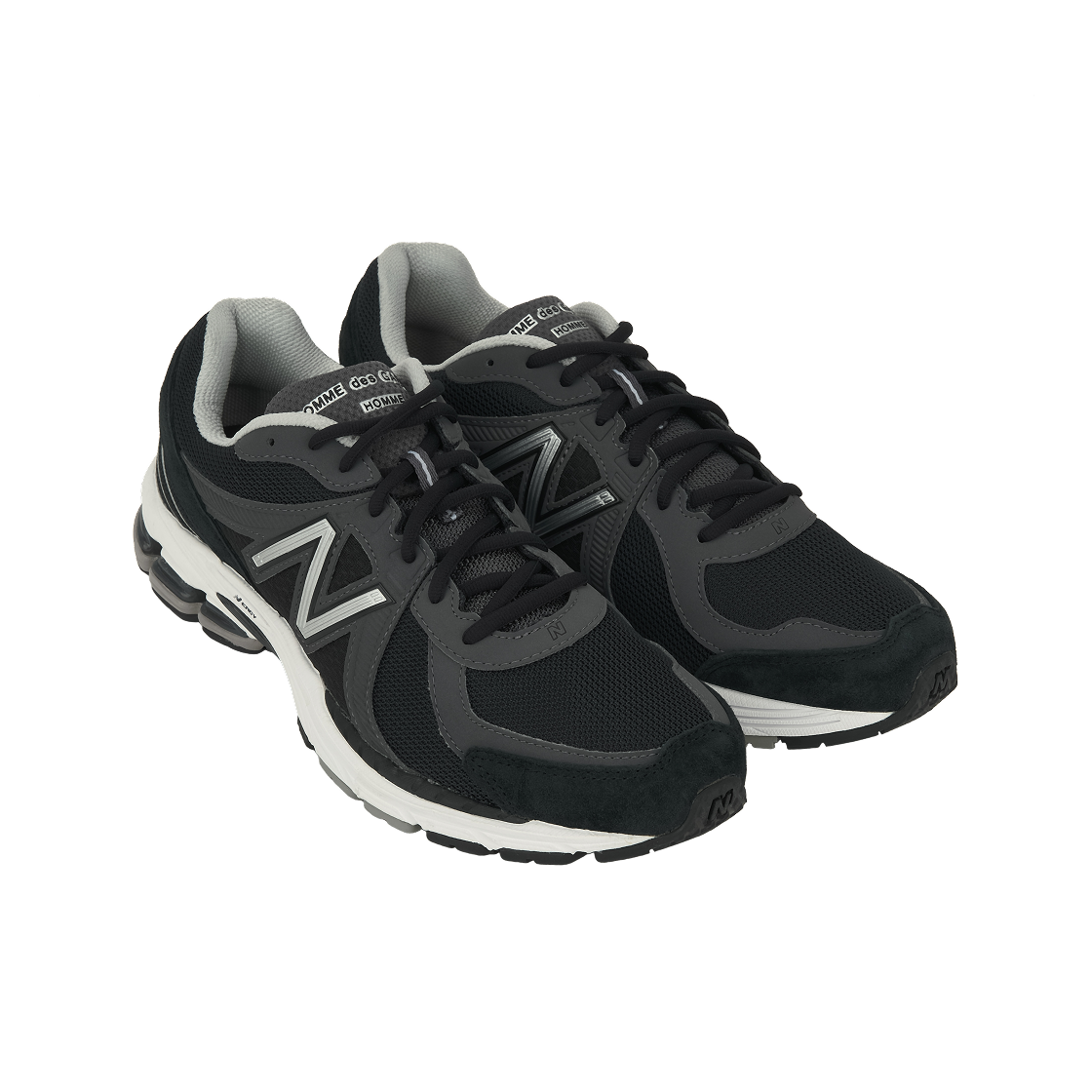 뉴발란스 x 꼼데가르송 옴므 860v2 블랙 화이트(New Balance x Comme des Garcons Homme 860v2 Black White) - 4