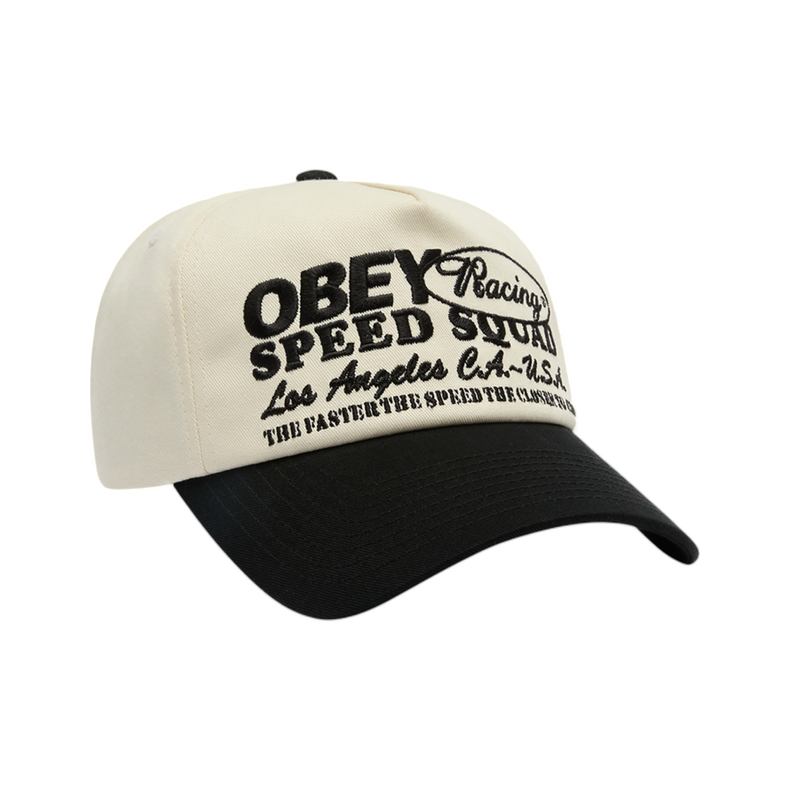 100490154 Obey Speed Squad 5 Panel Black Multi