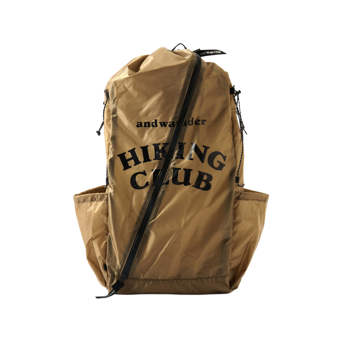 앤드 원더 하이킹 클럽 실 데이팩 베이지(And Wander Hiking Club Sil Daypack Beige)