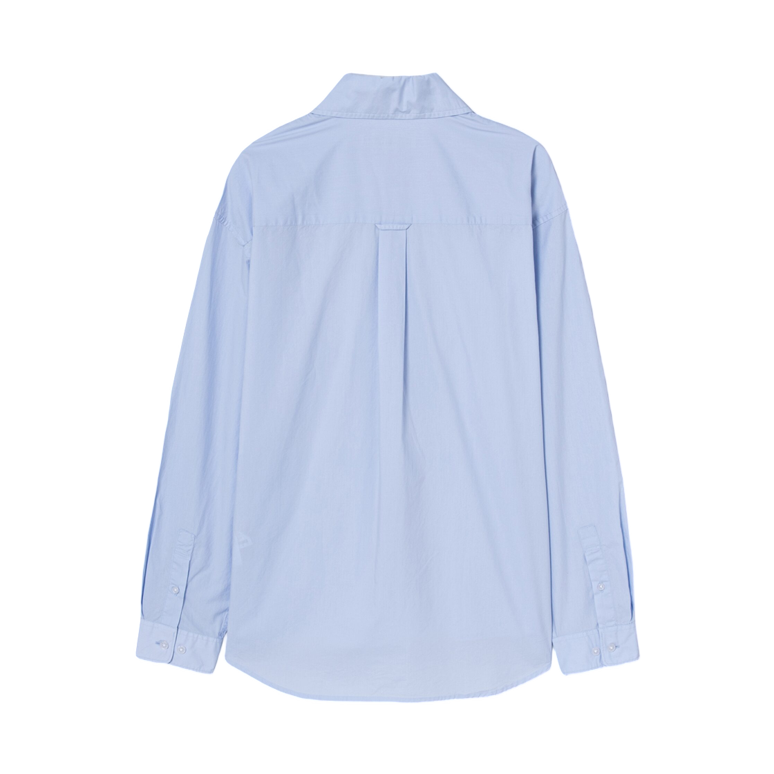 에잇세컨즈 코튼 포플린 오버핏 셔츠 스카이 블루(8seconds Cotton Poplin Over Fit Shirt Sky Blue) - 2