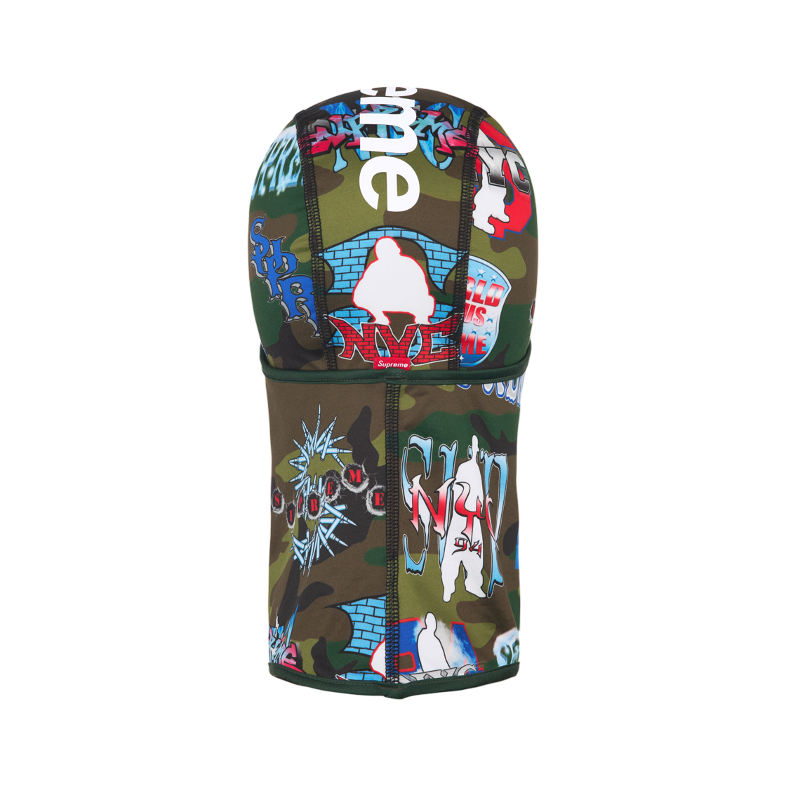 슈프림 플래쉬 라이트웨이트 바라클라바 우드랜드 카모 - 26SS(Supreme Flash Lightweight Balaclava Woodland Camo - 26SS) - 2