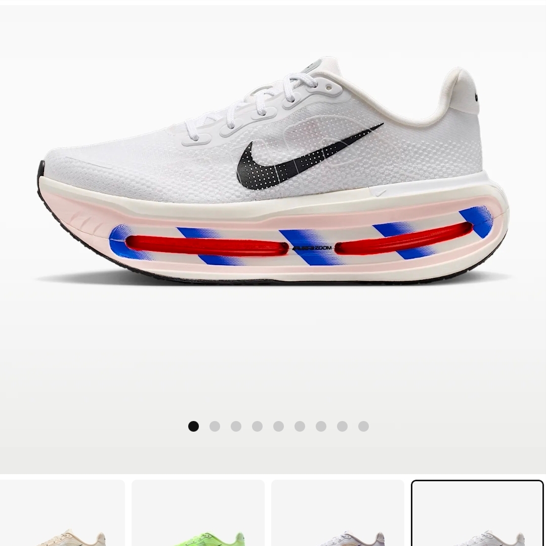 Nike Vomero Premium Road Running White Racer Blue 착용 스타일