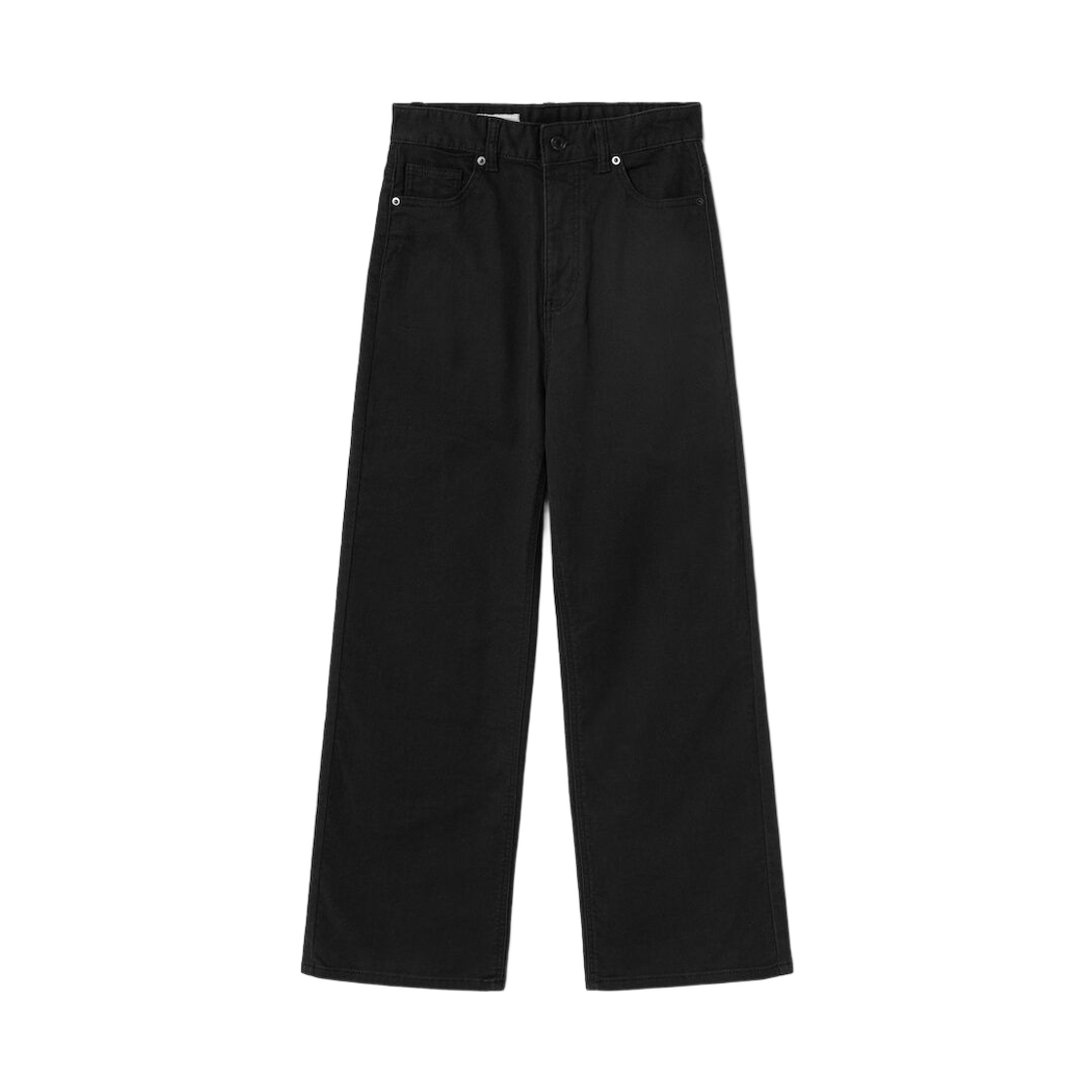 (W) 에잇세컨즈 피치플리스 스트레이트 팬츠 블랙((W) 8seconds Peach Fleece Straight Pants Black)