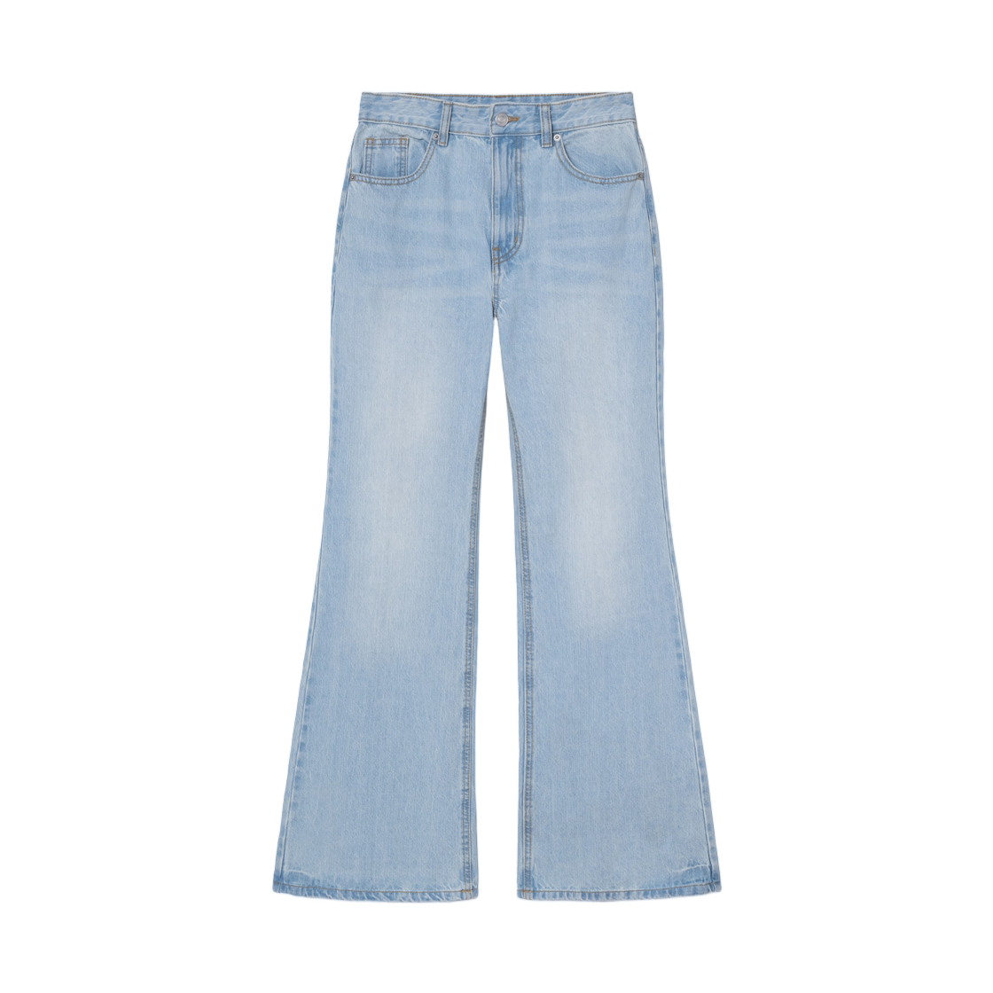 355321LP2Q (W) 8seconds Strong Washing Long Bootcut Lightweight Denim Sky Blue