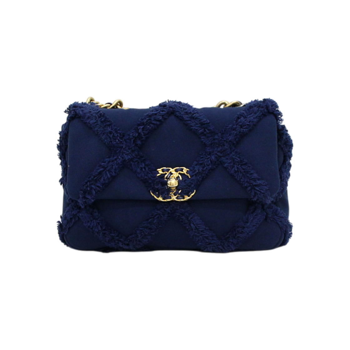 IT6QSD8VBEJN Chanel 19 Denim Small Flap Bag
