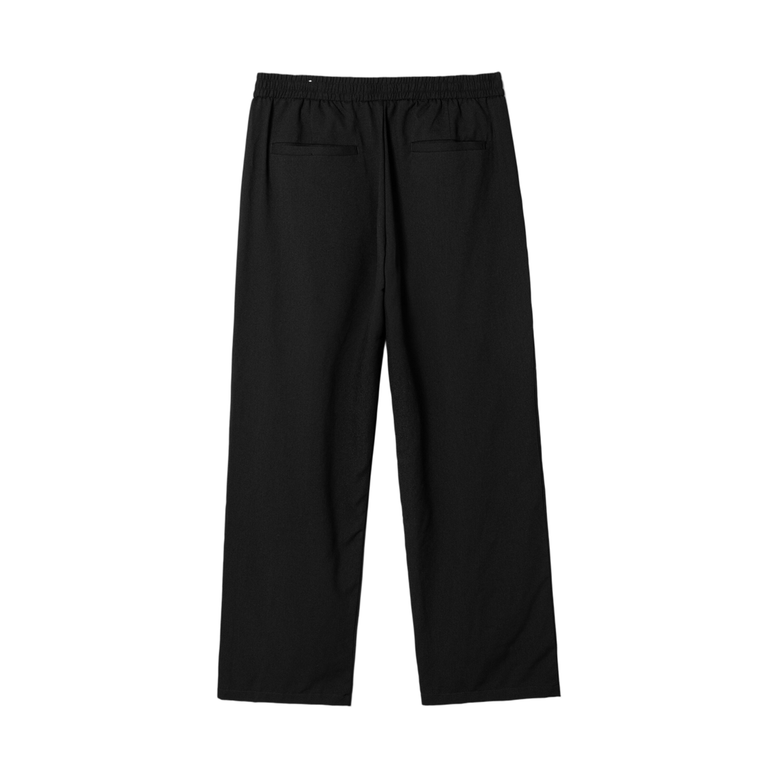 에잇세컨즈 타이트 트위스티드 폴리 와이드핏 밴딩 팬츠 블랙(8seconds Tight Twisted Poly Wide Fit Banding Pants Black) - 2