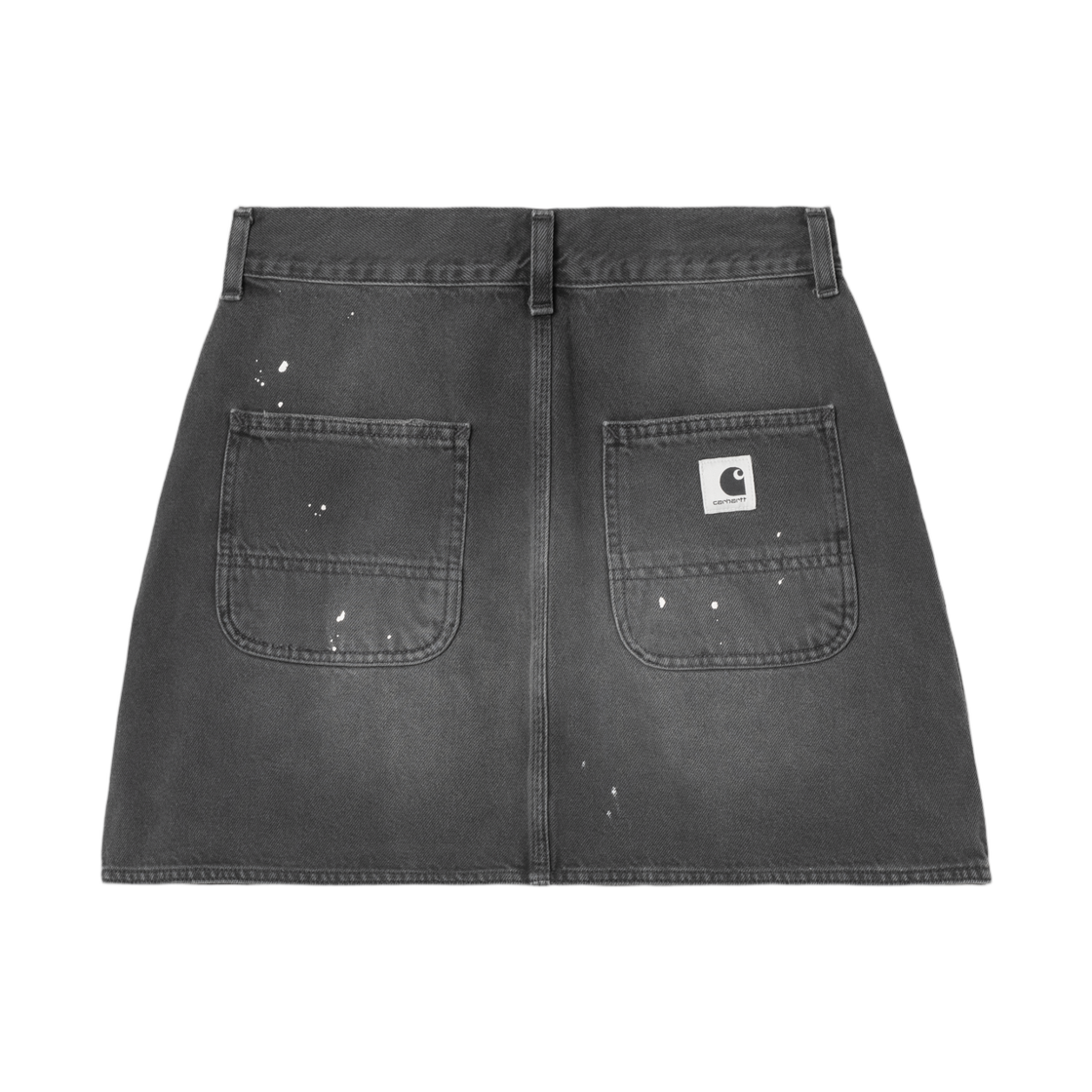 I037027-89-EJ (W) Carhartt WIP Maeve Double Knee Skirt Black