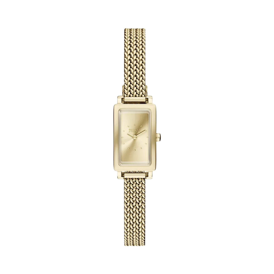 스카겐 하겐 마이크로 쿼츠 투핸드 31mm 스테인리스 스틸 골드(Skagen Hagen Micro Quartz Two-Hand 31mm Stainless Steel Gold) - 1