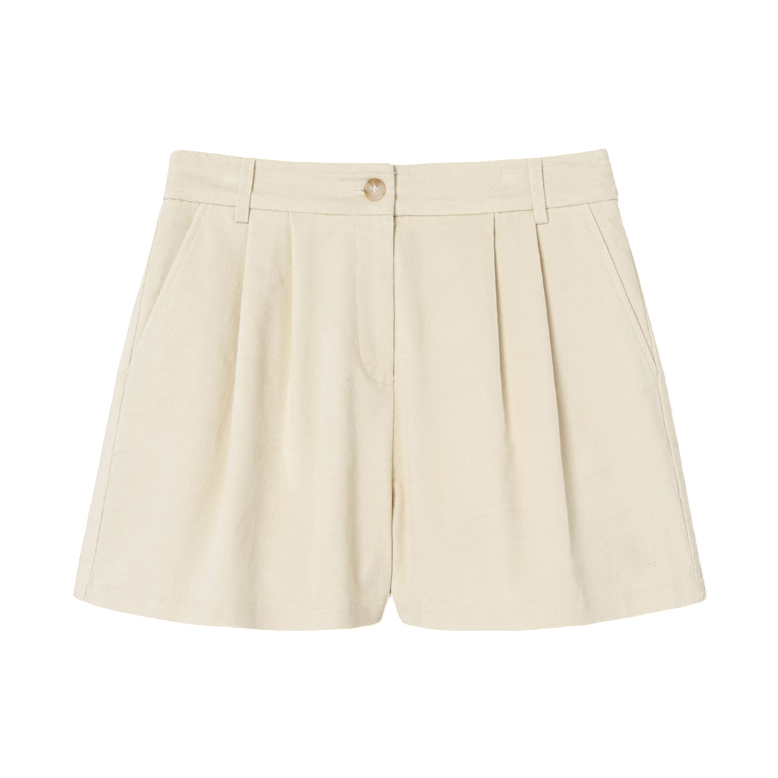 (W) 에잇세컨즈 코듀로이 숏 팬츠 아이보리((W) 8seconds Corduroy Short Pants Ivory)