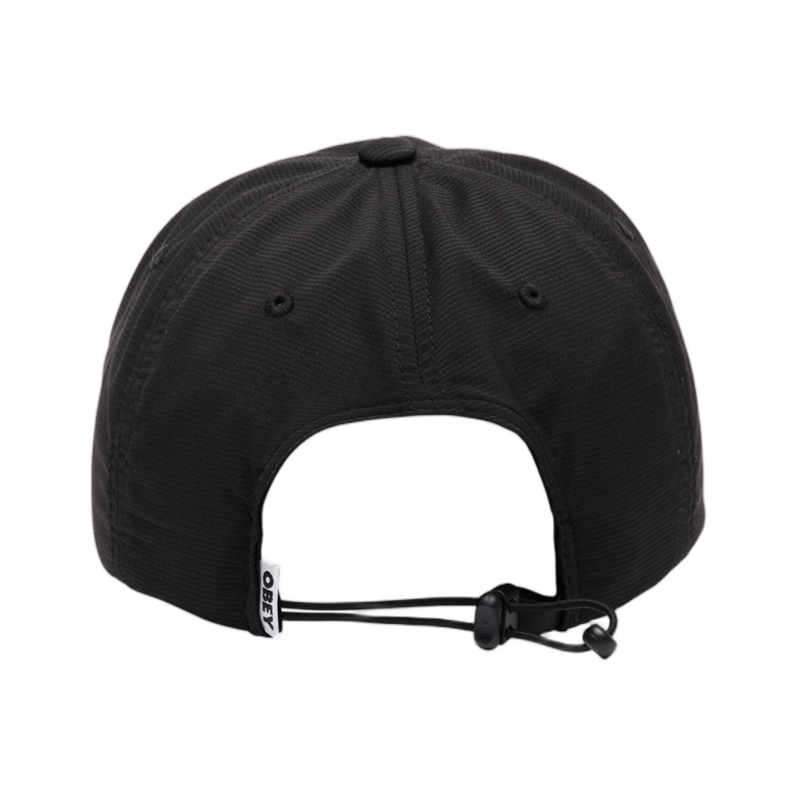 오베이 스캠블 5 패널 스트랩백 블랙(Obey Scamble 5 Panel Strapback Black) - 2
