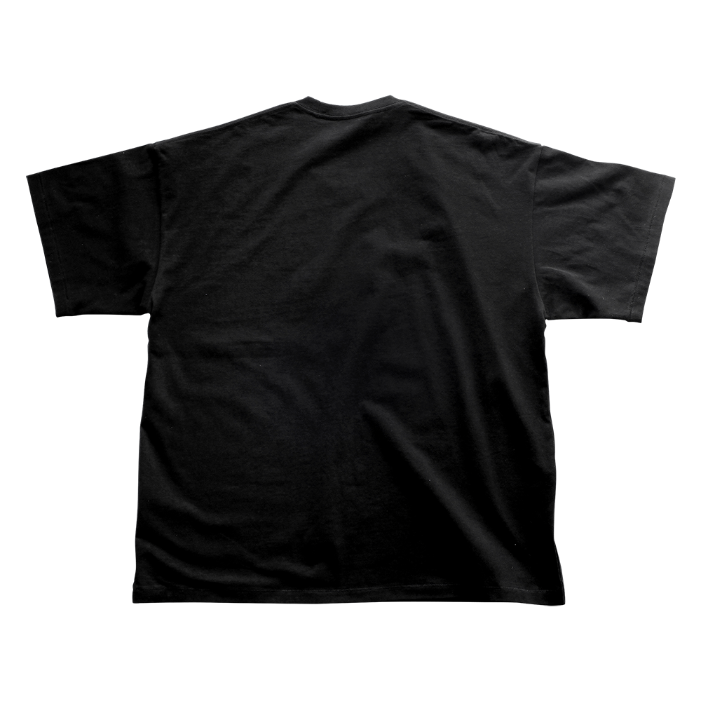 메인부스 X KISS 포 페이스 오버사이즈 티셔츠 블랙(MAINBOOTH X KISS Four Faces Oversized T-shirt Black) - 2