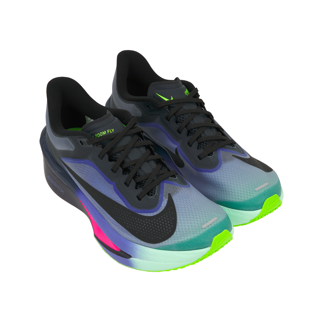 나이키 줌 플라이 6 로드 러닝 다크 옵시디언 레이서 블루(Nike Zoom Fly 6 Road Running Dark Obsidian Racer Blue) - 4