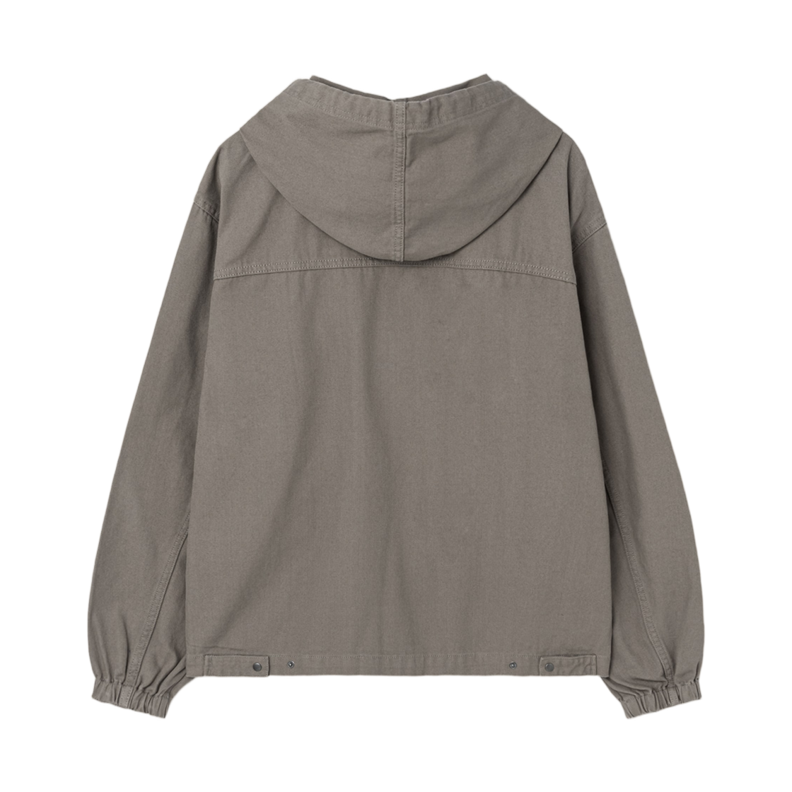 에잇세컨즈 코튼 옥스포드 후드 집업 자켓 베이지(8seconds Cotton Oxford Hoodie Zip Up Jacket Beige) - 2