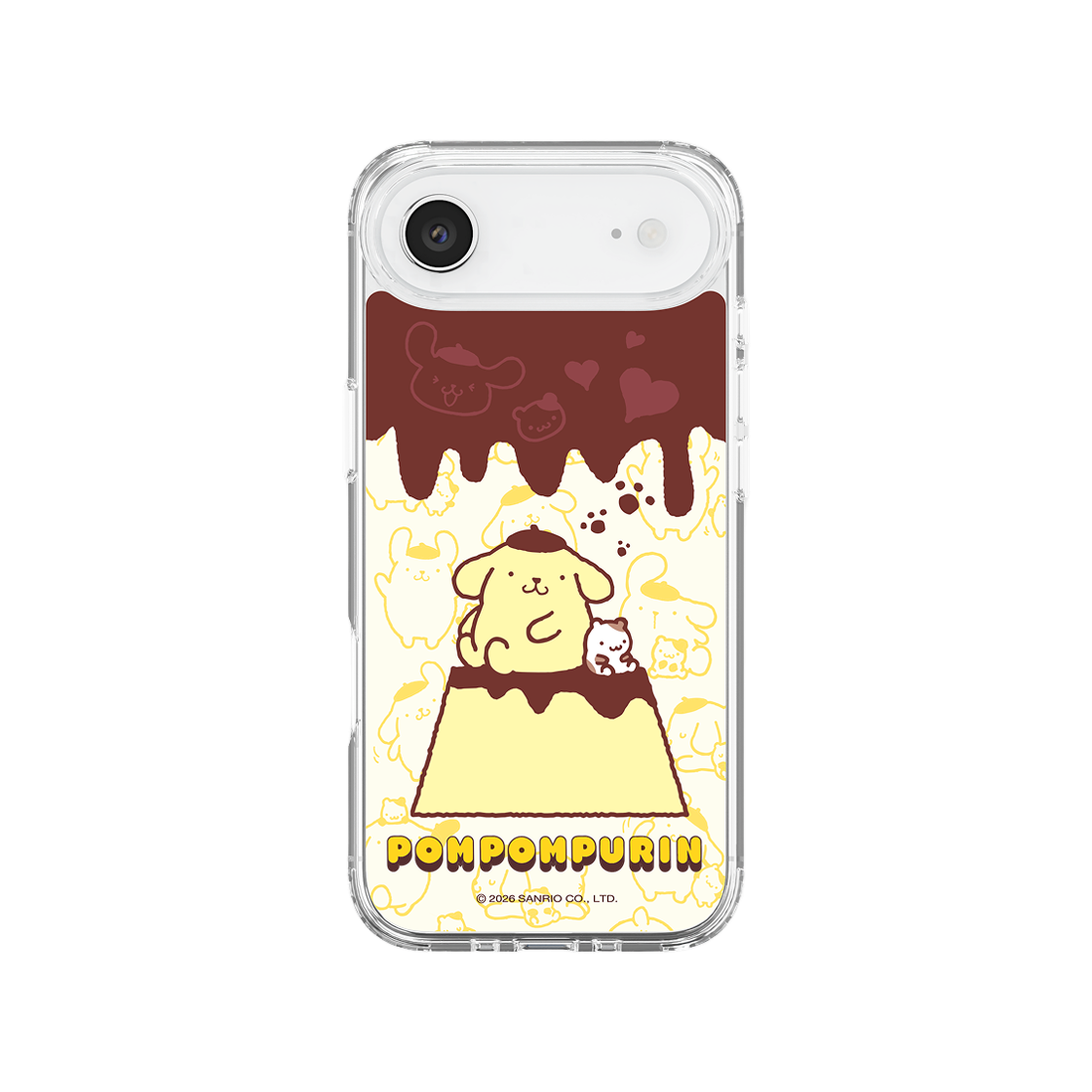폼폼푸린 푸딩 클리어 마그넷 케이스 for iPhone17 Series(POMPOMPURIN Pudding Clear Magnet Case for iPhone17 Series) - 3