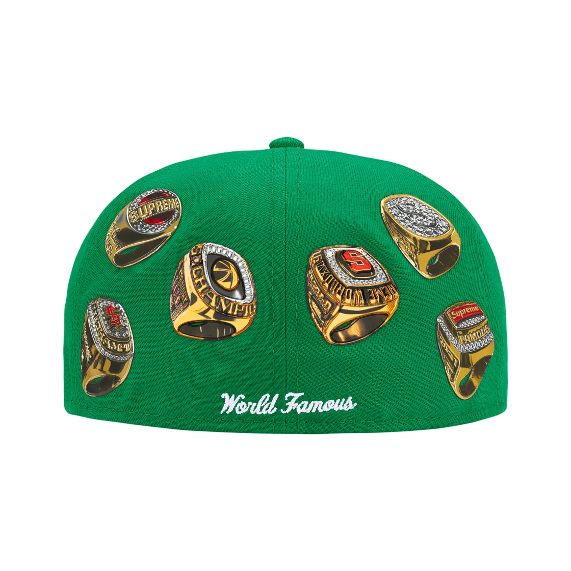 슈프림 링즈 박스 로고 뉴에라 그린 - 26SS(Supreme Rings Box Logo New Era Green - 26SS) - 2