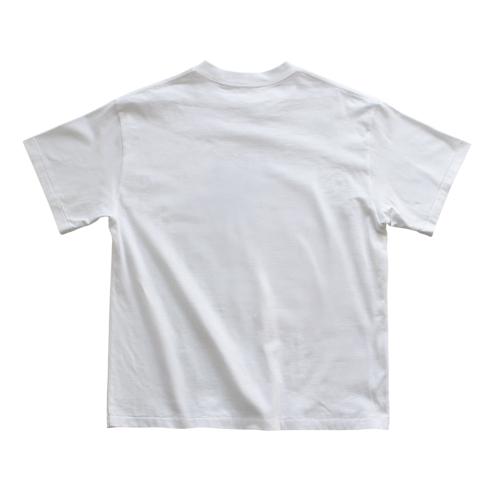 메인부스 X KISS 파이어워크 티셔츠 화이트(MAINBOOTH X KISS Firework T-shirt White) - 2