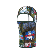 Supreme Flash Lightweight Balaclava Woodland Camo - 26SS