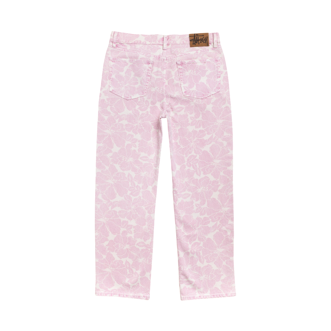스투시 뉴 클래식 진 데님 핑크 하와이안(Stussy New Classic Jean Denim Pink Hawaiian) - 2