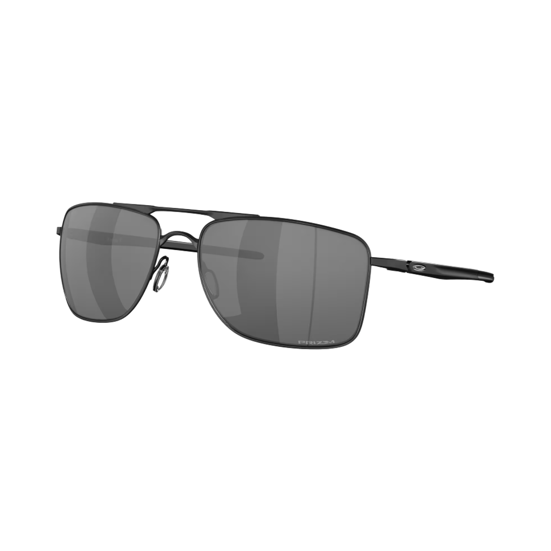 OO4124-0262 Oakley Gauge 8 Matte Black Frame Prizm Black Polarized Lenses Adjustable Nosepads