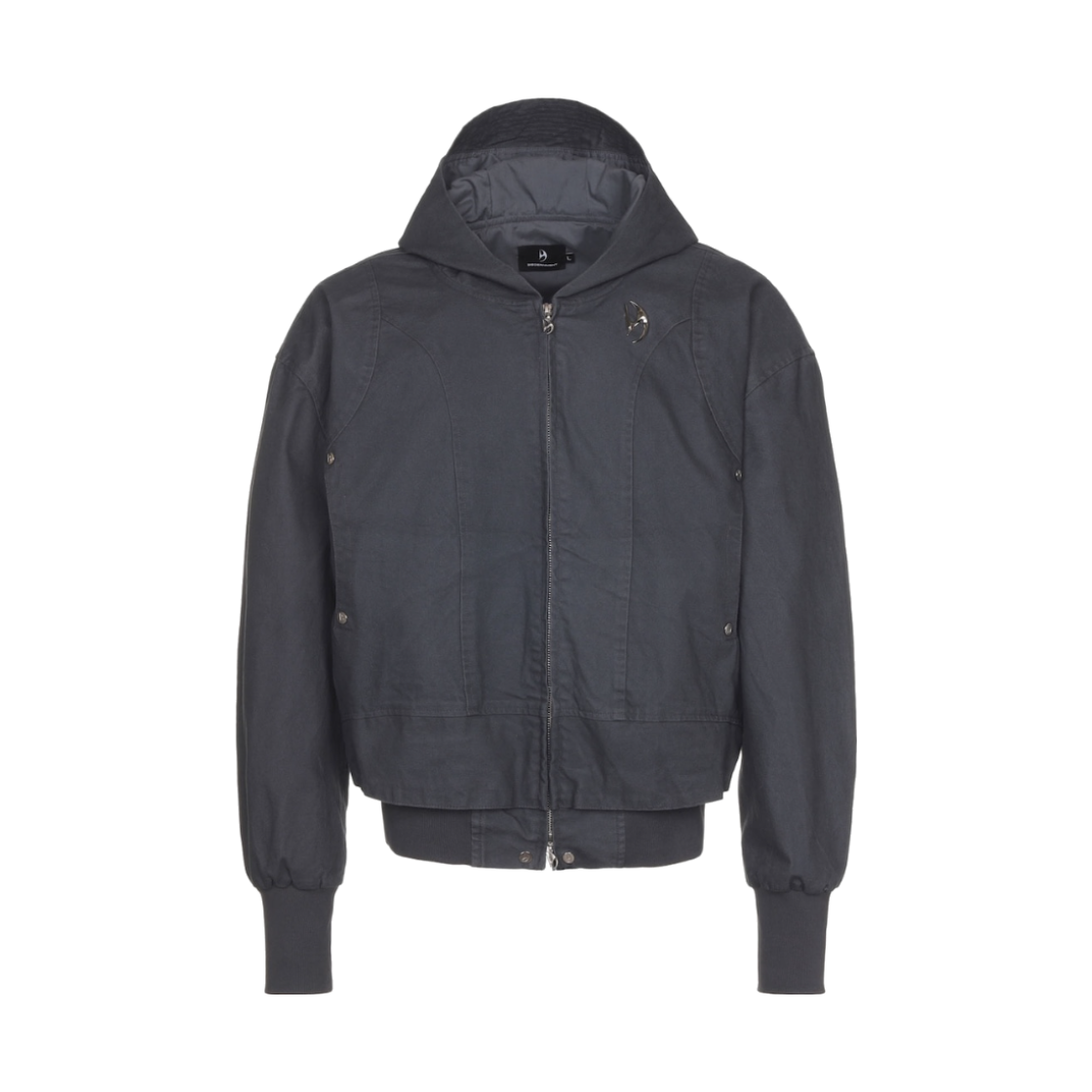 디에스엠티 폼 캔버스 집업 자켓 차콜(DSMT Form Canvas Zip Jacket Charcoal)